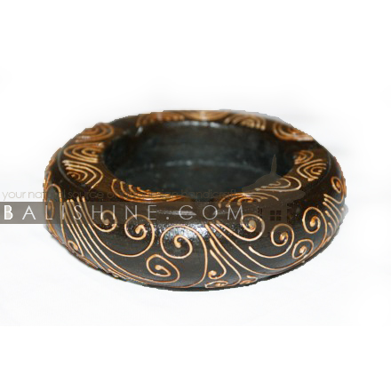 Balishine: Your natural source of indonesian handicraft presents in its Home Decor collection the Wood Ashtray:12DAI116288:This ashtray is produced in Bali and made from albesia wood.  