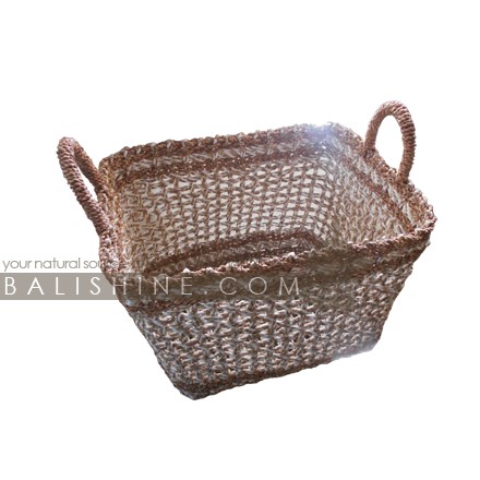 Balishine: Your natural source of indonesian handicraft presents in its Home Decor collection the Mendong Grass Basket:12DEK368709:This natural basket is made in Bali from mendong grass.  