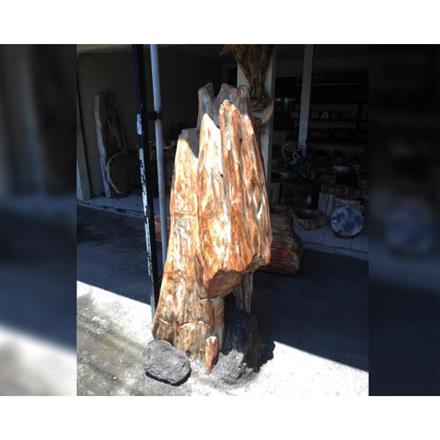 Balishine: Your natural source of indonesian handicraft presents in its Home Decor collection the Petrified Wood Sculpture Decor:12DF38669:This sculpture is made from petrified wood.  More information. Please contact us.