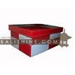 balishine This rectangular box is produced in Indonesia made from vinyl.