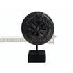 balishine This sculpture with stand is produced in Indonesia and made from albasia wood.