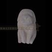 balishine This dog statue is a handicraft of Bali made from natural white lime stone.