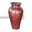 balishine This vase is produced in Bali from teracota with painting glass mosaic finishing.