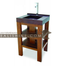 Balishine: Your natural source of indonesian handicraft presents in its Home Decor collection the Bathroom Furniture:114MNF295983:This bathroom furniture is produced in indonesia, made from teak wood. This price is without sink.  This furniture is made from high quality teak wood grade A premium. Natural, chocolate or dark color.