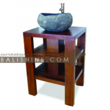 Balishine: Your natural source of indonesian handicraft presents in its Home Decor collection the Bathroom Furniture:114MNF295984:This bathroom furniture is produced in indonesia, made from teak wood. This price is without sink.  This furniture is made from high quality teak wood grade A premium. Natural, chocolate or dark color.