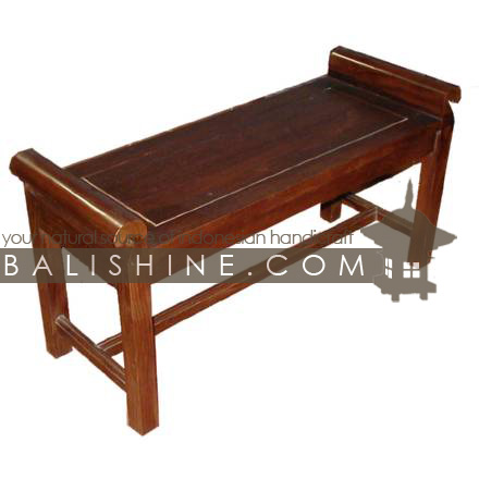 Balishine: Your natural source of indonesian handicraft presents in its Home Decor collection the Bench:114SRI663869:This bench is produced in indonesia, made from teak wood  Natural, chocolate or dark color