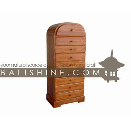 Balishine: Your natural source of indonesian handicraft presents in its Home Decor collection the Chest:114SEF653980:This original chest is produced in indonesia, made from teak wood. It has 9 drawers.  Natural, chocolate or dark color