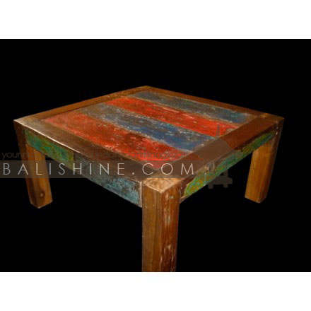 Balishine: Your natural source of indonesian handicraft presents in its Home Decor collection the Coffee Table:114FAK136472:This coffee table is produced in indonesia, made from teak wood.  Mixed color