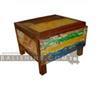 balishine This bedside is produced in indonesia, made from old recycled boat wood. It has 1 drawer.