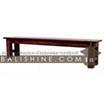 balishine This bench is produced in indonesia, made from teak wood