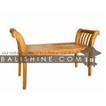 balishine This bench is produced in indonesia, made from teak wood