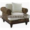 balishine This chair is produced in indonesia, made from seagrass and teak wood. This price is without cushion.