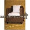 balishine This chair is produced in indonesia, made from banana and teak wood. This price is without cushion.