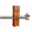 balishine This chest is produced in indonesia, made from teak wood. It has 9 drawers.
