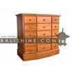 balishine This chest is produced in indonesia, made from teak wood. It has 15 drawers.