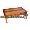 balishine This rectangular coffee table is produced in indonesia, made from teak wood.