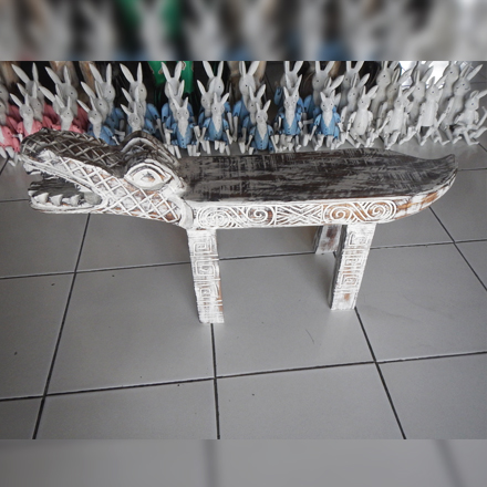 balishine This exquisite bench is just waiting to be snapped up!  Hand carved from solid wood, then white washed, these benches showcase the most stunning craftmanship Indonesia has to offer.