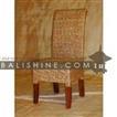 balishine This dining chair is produced in indonesia, made from kulit rotan and teak wood.