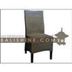 balishine This dining chair is produced in indonesia, made from seagrass and teak wood.