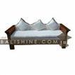 balishine This sofa is produced in indonesia, made from teak wood. This price is without cushion.
