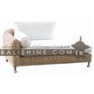 balishine This sofa is produced in indonesia, made from seagrass and aluminium. This price is without cushion.