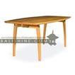 balishine This dining table is produced in Indonesia and made from teak wood.