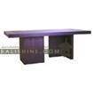 balishine This dining table is produced in Indonesia and made from teak wood.