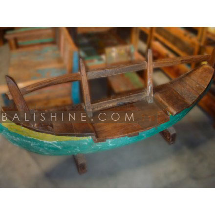 Balishine: Your natural source of indonesian handicraft presents in its Home Decor collection the Sofa:114FAK446481:This sofa is produced in indonesia, made from old recycled boat wood.  Mixed color
