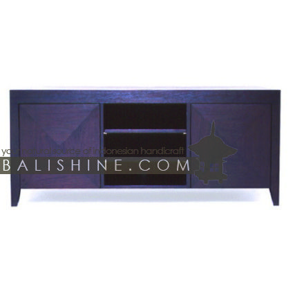 Balishine: Your natural source of indonesian handicraft presents in its Home Decor collection the TV Stand:114MNF255970:This TV stand is produced in indonesia, made from teak wood. It has 2 doors.  This furniture is made from high quality teak wood grade A premium. Natural, chocolate or dark color.