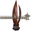 balishine This lamp is produced in Indonesia made from coconut leaf and coconut. 