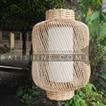 balishine This lamp shade produced in Indonesia is made from natural rattan.