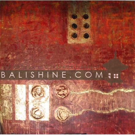 Balishine: Your natural source of indonesian handicraft presents in its Home Decor collection the Painting:17MAG494237:This painting is produced in Bali by artists coming from the Bali art school and from the art village of Ubud. We produced our own canvas to have the highest quality and also import our acrylic colors from germany.  It is made from acrylic-painting on a canvas with aluminium.