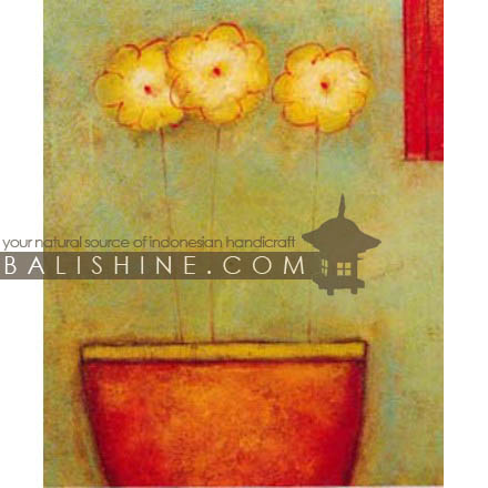 Balishine: Your natural source of indonesian handicraft presents in its Home Decor collection the Painting:17SPS495255:This painting is produced in Bali by artists coming from the Bali art school and from the art village of Ubud. We produced our own canvas to have the highest quality and also import our acrylic colors from germany.  It is made from acrylic-painting on a canvas.