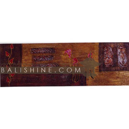 Balishine: Your natural source of indonesian handicraft presents in its Home Decor collection the Painting:17SPS495302:This painting is produced in Bali by artists coming from the Bali art school and from the art village of Ubud. We produced our own canvas to have the highest quality and also import our acrylic colors from germany.  It is made from acrylic-painting on a canvas.
