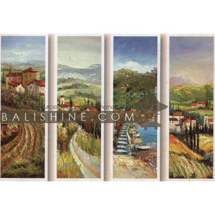Balishine: Your natural source of indonesian handicraft presents in its Home Decor collection the Painting:17SPS495364:This painting is produced in Bali by artists coming from the Bali art school and from the art village of Ubud. We produced our own canvas to have the highest quality and also import our acrylic colors from germany.  It is made from acrylic-painting on a canvas.
