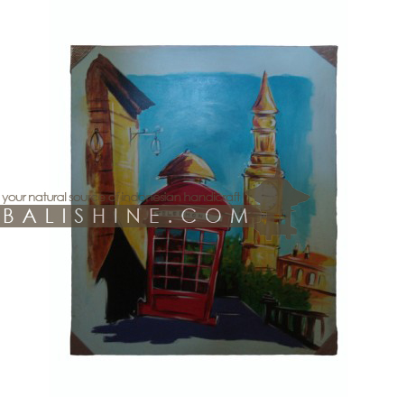 Balishine: Your natural source of indonesian handicraft presents in its Home Decor collection the Painting:17SPS495386:This painting is produced in Bali by artists coming from the Bali art school and from the art village of Ubud. We produced our own canvas to have the highest quality and also import our acrylic colors from germany.  It is made from acrylic-painting on a canvas.