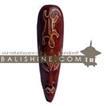 balishine This mask is a handicraft of Bali made from albesia wood.
