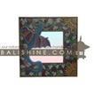 balishine This square mirror is a handicraft of Bali made from MDF wood.