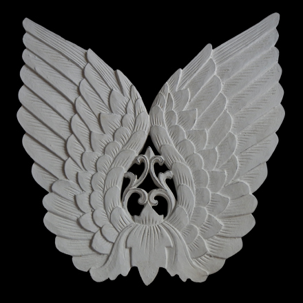 Balishine: Your natural source of indonesian handicraft presents in its Home Decor collection the Wall Decor Angel Wings:17NIR508685:When it comes to decorating your home, sometimes it?s better to just wing it! A stylish way to do so, this winged wall decorative adds an angelic touch to your interior.  We are Showing them in White color. If you want a different color leave us a message in the order from to what color you want.