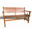 balishine This garden bench is produced in indonesia, made from teak wood