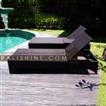 balishine This lounger is produced in Indonesia and made from aluminium with synthetique rottan finishing.