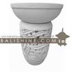 balishine This round pedestral is produced in Indonesia, made from lime stone