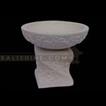 balishine This round pedestral is produced in Indonesia, made from lime stone