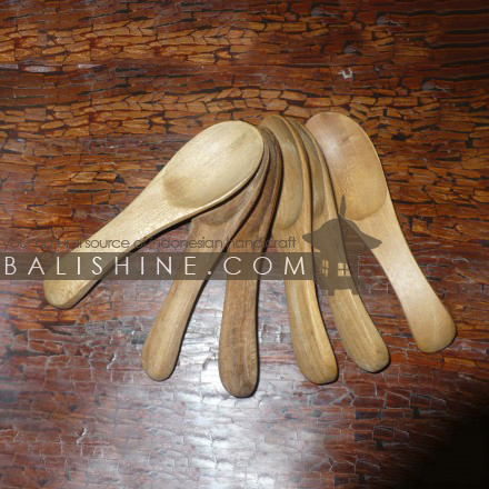 Balishine: Your natural source of indonesian handicraft presents in its Tableware collection the Cuttlery:632CAW6181:This cuttlery is produced in Bali made from teck wood.  Same as picture