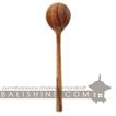 balishine This ladle is produced in Bali made from natural old teak wood with coconut oil finishing.