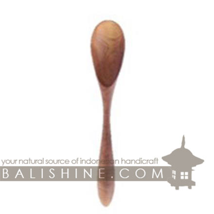 Balishine: Your natural source of indonesian handicraft presents in its Tableware collection the Spoon:632WAS7102:This spoon is produced in Bali made from natural old teak wood with coconut oil finishing.  