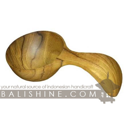 Balishine: Your natural source of indonesian handicraft presents in its Tableware collection the Spoon:632WAS7256:This spoon is produced in Bali made from natural old teak wood with coconut oil finishing.  