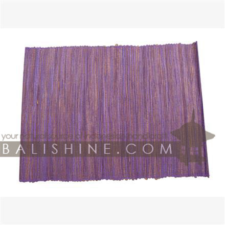 Balishine: Your natural source of indonesian handicraft presents in its Tableware collection the Placemat:628PEK7420:This rectangular placemate is  produced in Bali . This handicraft is made from 