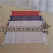 balishine This rectangular placemate is  produced in Bali this handicraft is made from palm tree root.
