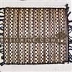 balishine This rectangular placemate is  produced in Bali this handicraft is made from seagrass.